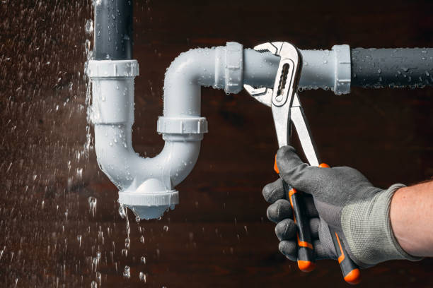 Professional Water Line Repair technician working in Nelson, VA